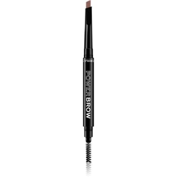 Revolution Relove Power Brow creion pentru sprancene cu pensula - imagine 2